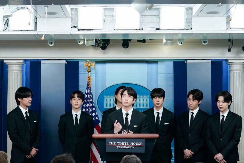 220601 BTS at the WHITE HOUSE for discussion on anti- Asian Hate Crimes documents 7