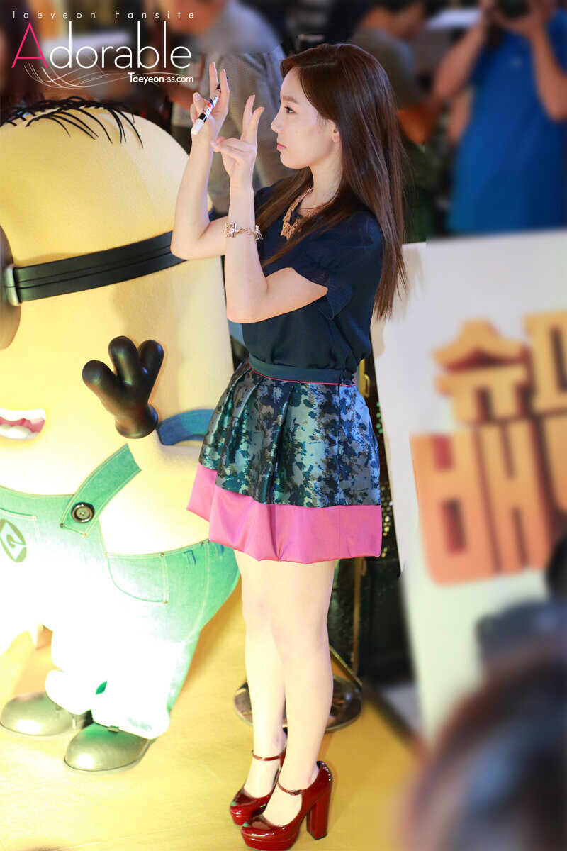 130904 Girls' Generation Taeyeon at 'Despicable Me 2' Premiere documents 7