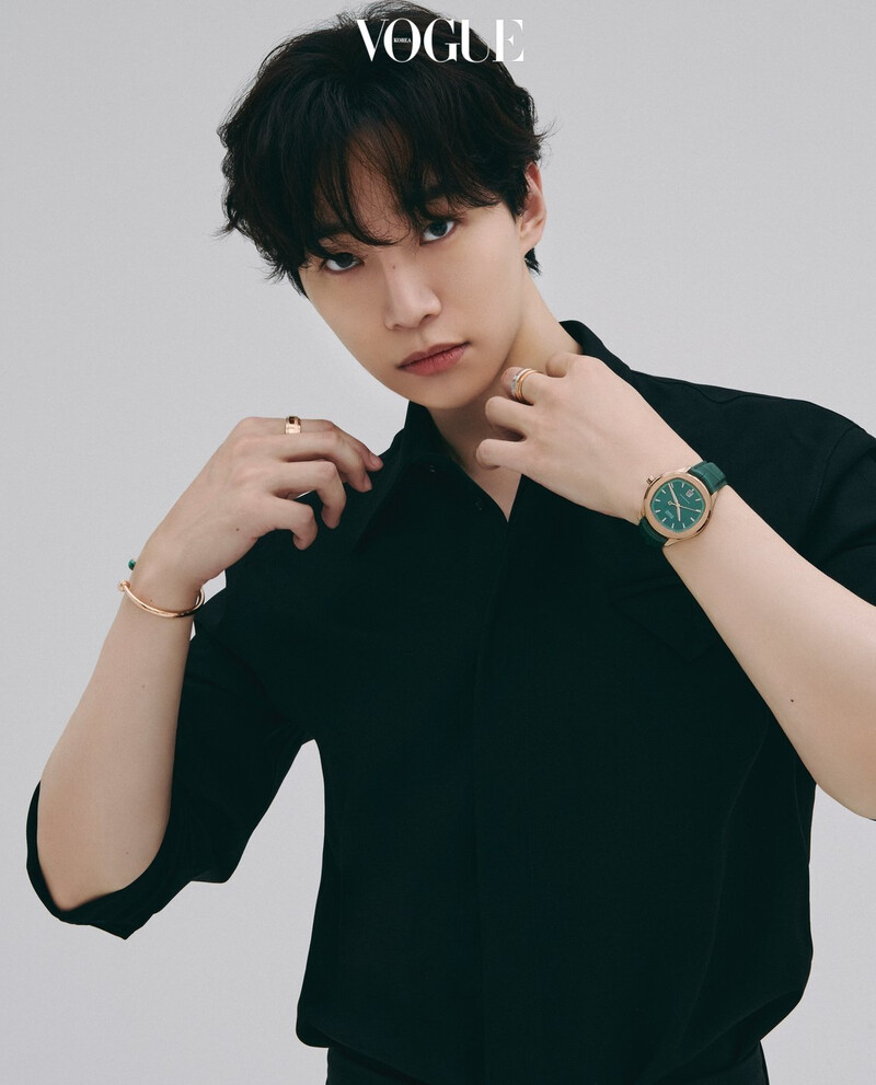 2PM JUNHO for VOGUE Korea 'Time And Gem' x PIAGET September Issue 2022 documents 2