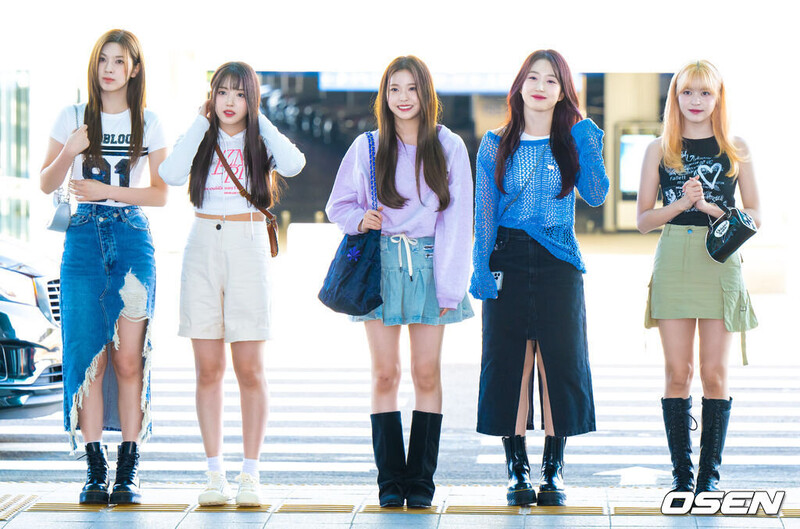 230603 NMIXX at Incheon International Airport for Bangkok Showcase Tour documents 2