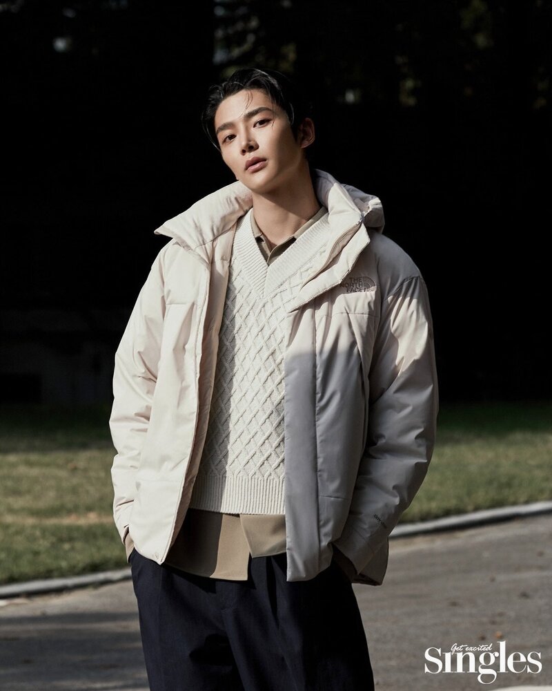 SF9 ROWOON for SINGLES Magazine Korea x THE NORTH FACE November Issue 2022 documents 2