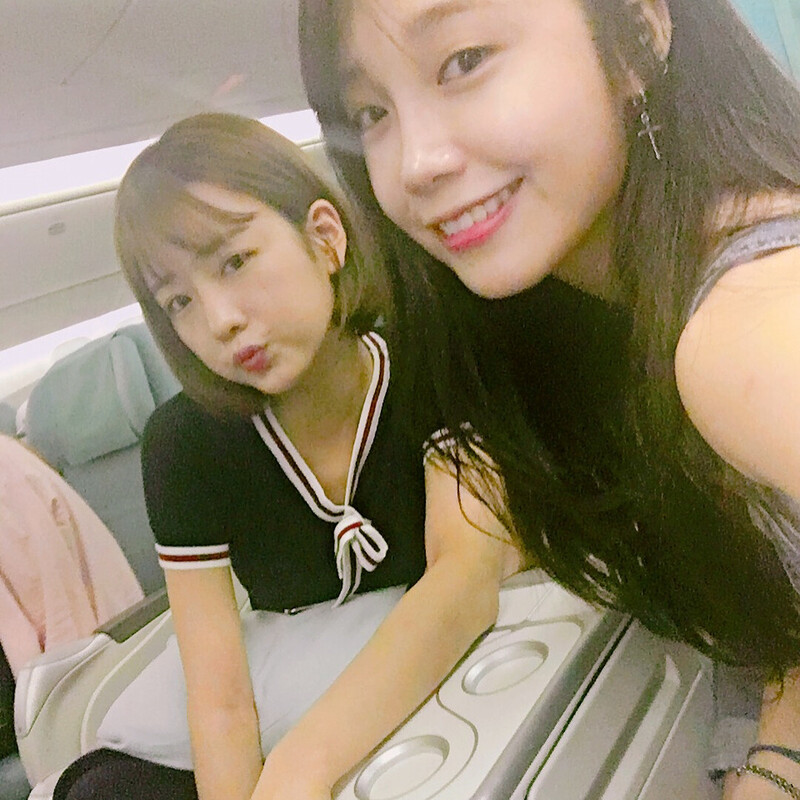 170807 Apink EUNJI instagram update with BOMI documents 2