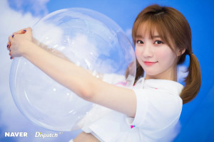 Oh My Girl Binnie - "Fall in Love" jacket shooting by Naver x Dispatch
