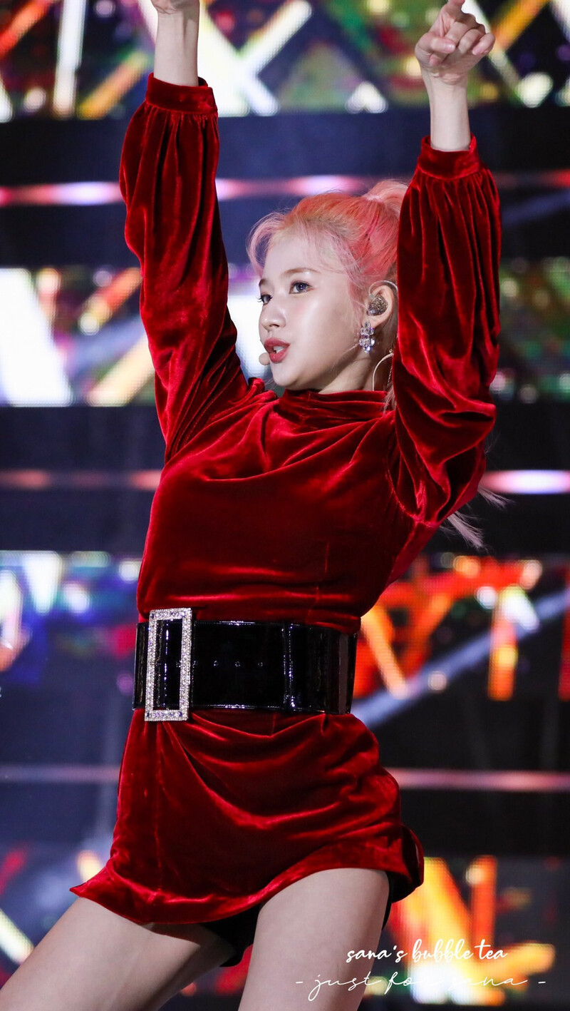 191006 TWICE Sana - SBS Super Concert documents 4