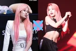 Who suits pink hair better? (Female)