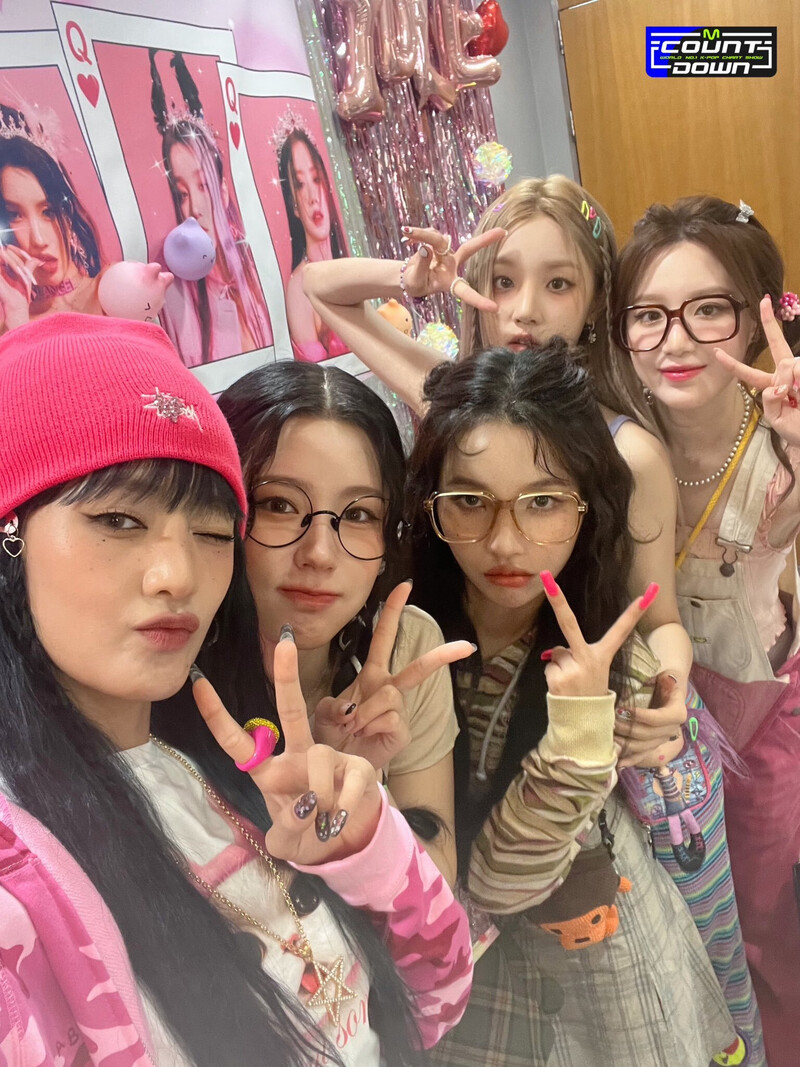 230518 - M COUNTDOWN Twitter Update with (G)I-DLE documents 3