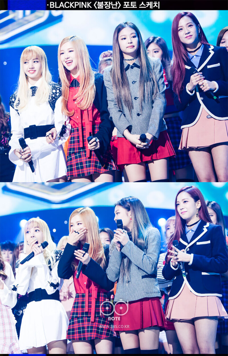 161117 BLACKPINK - “PLAYING WITH FIRE” on SBS Inkigayo documents 23