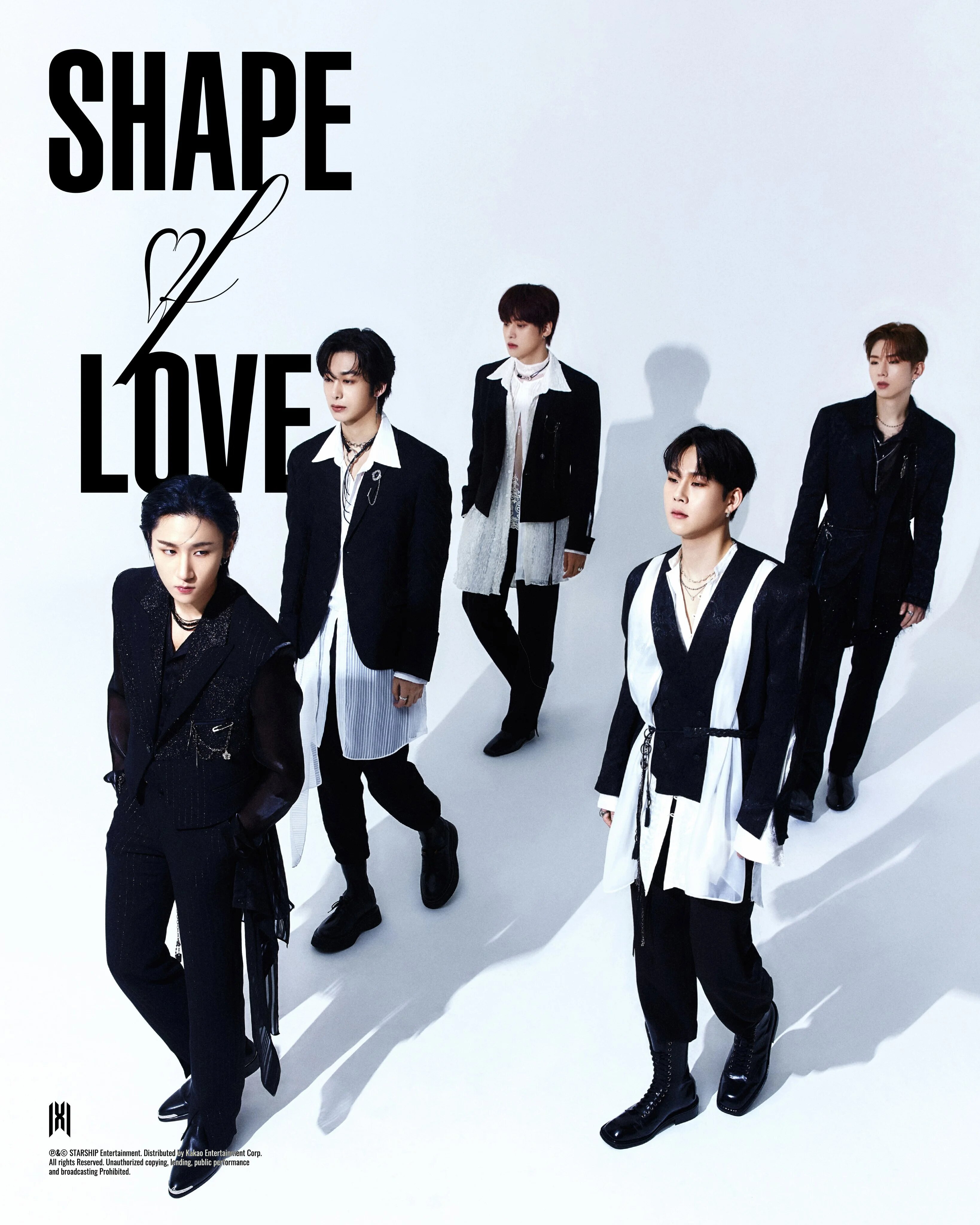 MONSTA X reveal 'Shape of Love' mini album concept photos