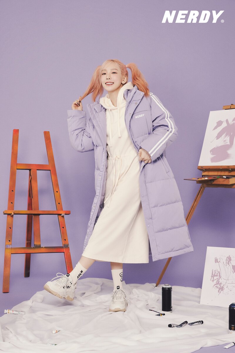 Taeyeon x NERDY 2021 Winter Collection documents 2