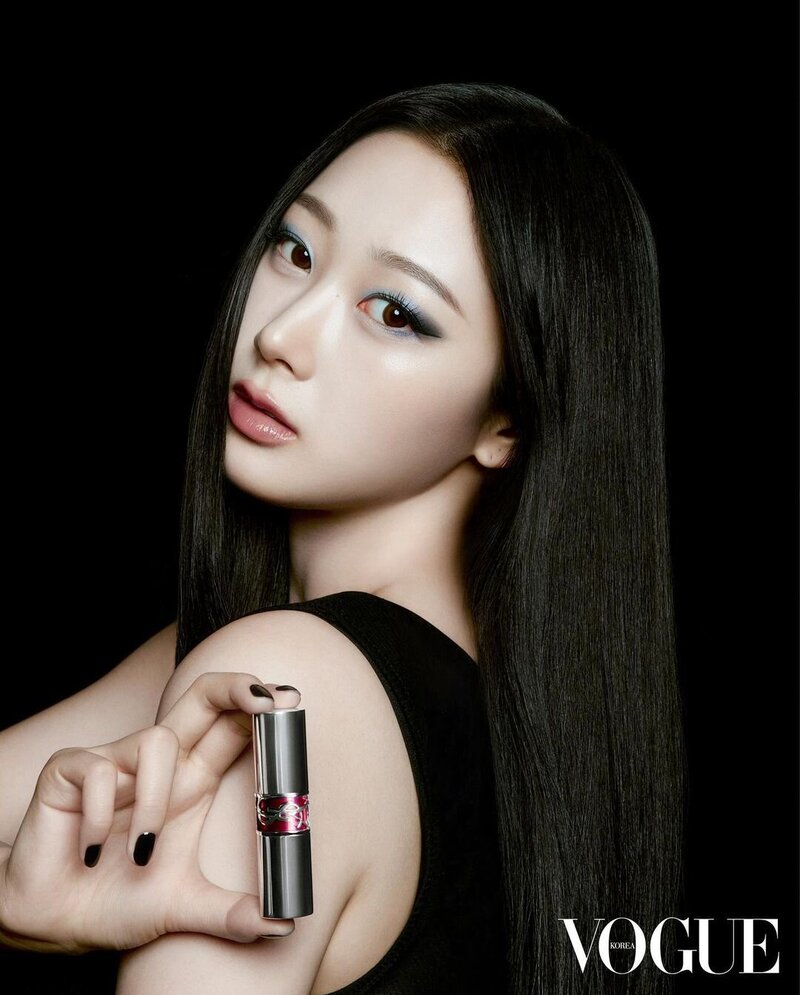 aespa GISELLE for Vogue Korea x YSL Beauty May 2023 Issue documents 2