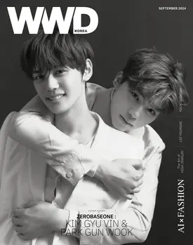 ZEROBASEONE Kim Gyuvin & Park Gunwook for WWD Korea September Issue