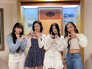 230610 SBS Youngstreet Radio Instagram Update - SECRET NUMBER Léa, Dita & Minji with Kwon Eunbi