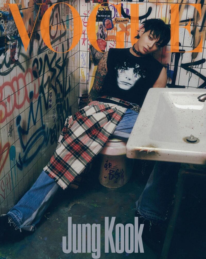 Jungkook for Vogue Korea October 2023 Issue documents 2