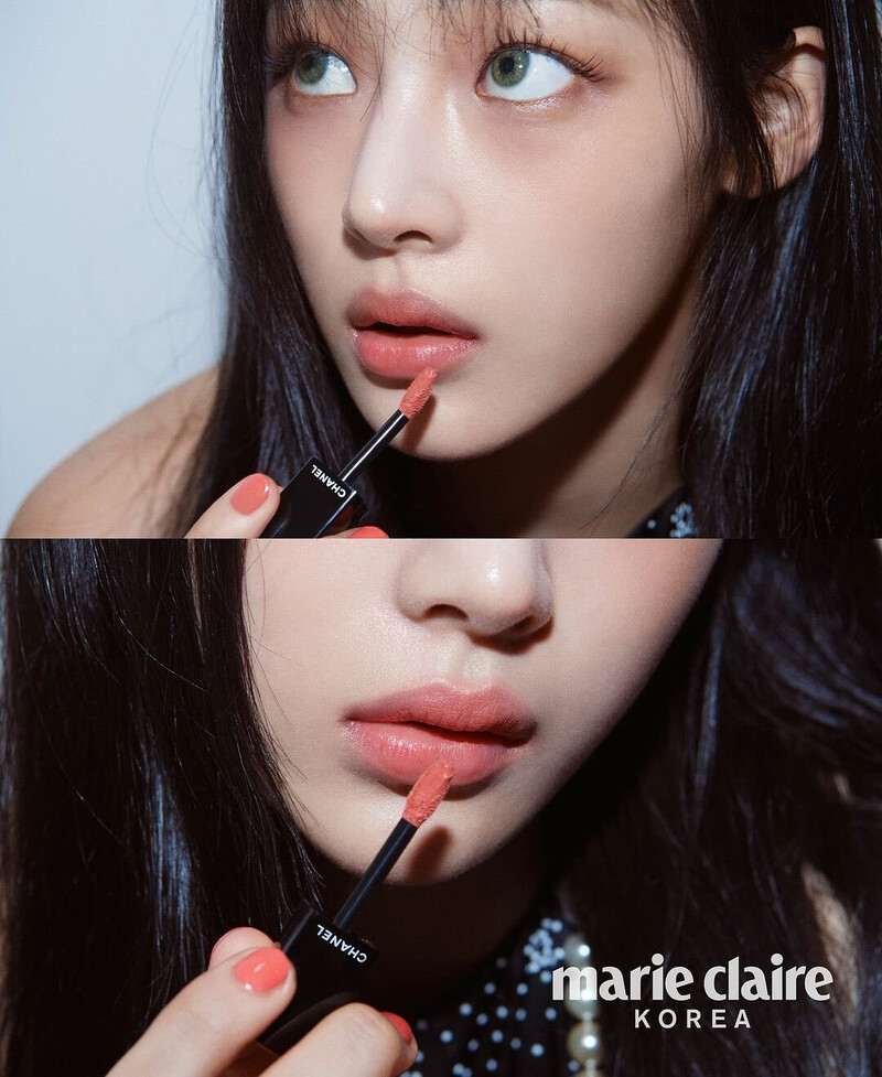 MINJI x Chanel Beauty for Marie Claire Korea October 2024 Issue documents 8