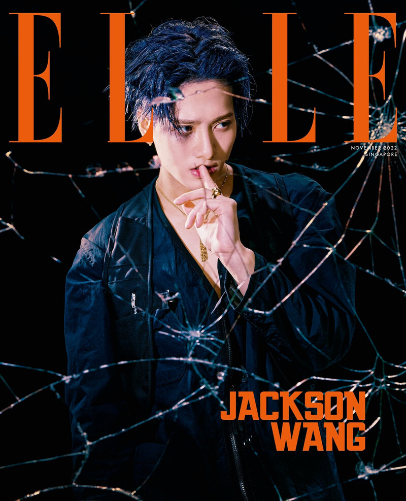 GOT7 JACKSON WANG for ELLE Singapore November Issue 2022 | kpopping