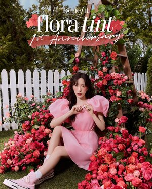 Taeyeon for Benefit Cosmetics - Flora Tint 1st Anniversary Campaign