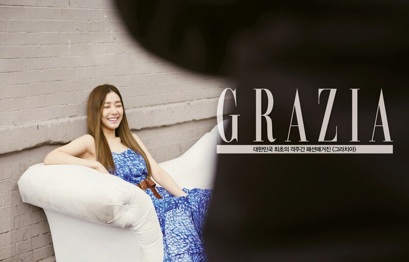 Girls Generation's Tiffany for Grazia Magazine May 2015 issue documents 3