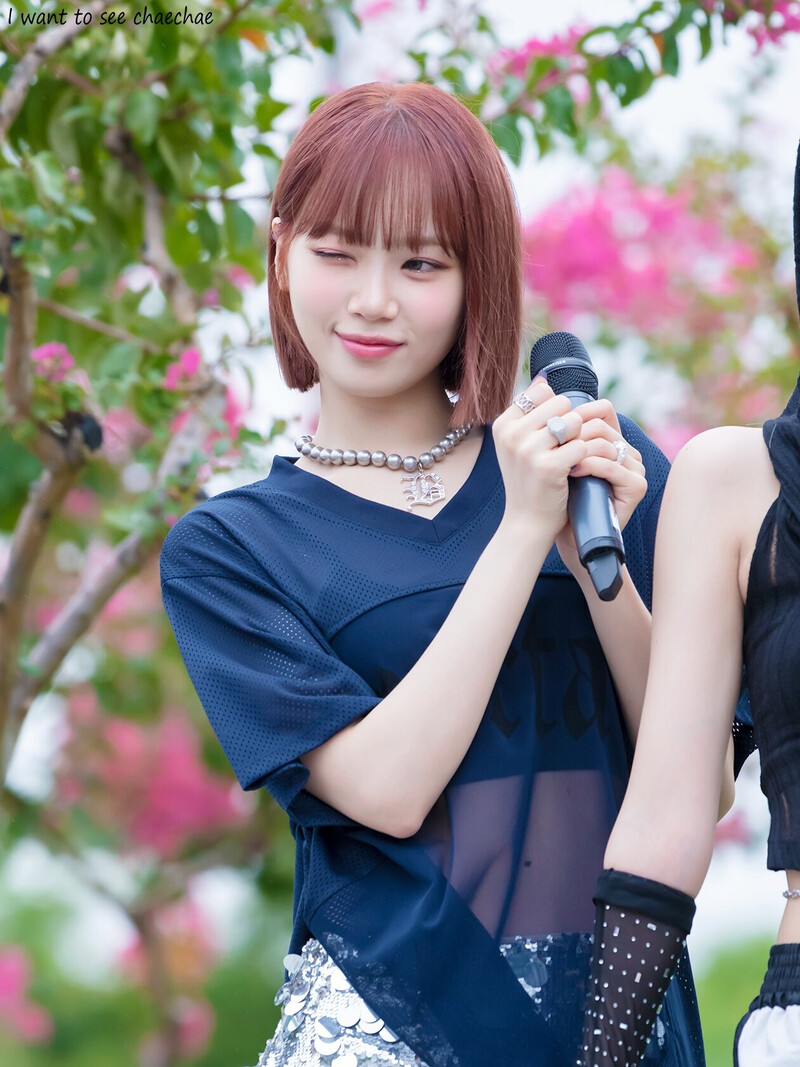 240906 LE SSERAFIM Chaewon - Music Bank Mini Fan Meeting & Commute documents 1