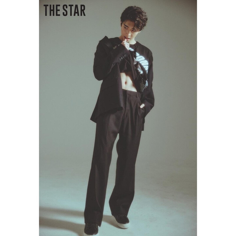 Seunghwan, Xiao, Cai Jinxin, Wumuti, and Cen Jianyu for The Star magazine April 2023 documents 3