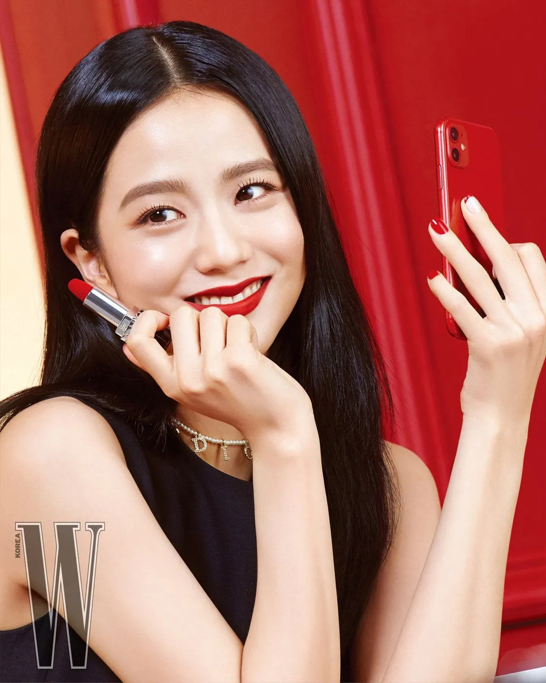 210122 BLACKPINK's Jisoo x Rouge Dior Makeup | Kpopping