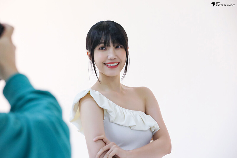 230515 IST Naver post - EUNJI behind the scenes for 'Sangkwaehwan' commercial documents 18