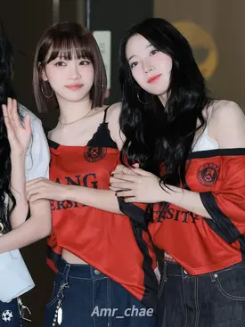 240927 LE SSERAFIM Chaewon & Kazuha - Sogang University Festival