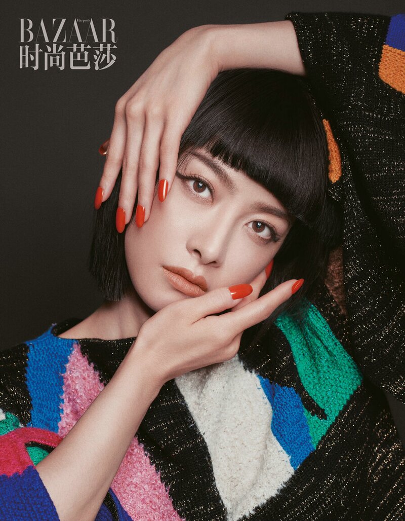 f(x)'s Victoria Song Qian for Harper's Bazaar May 2019 issue documents 4