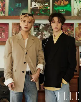 TXT BEOMGYU x TAEHYUN for ELLE Korea April Issue 2023