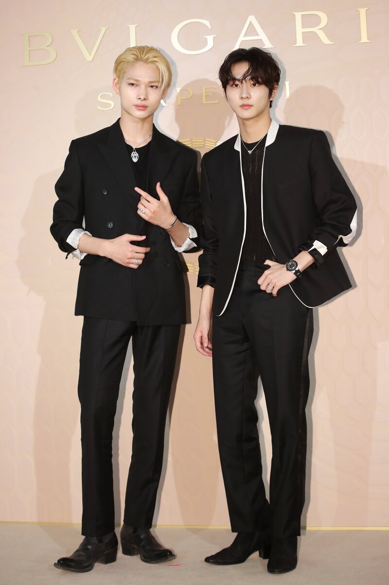 230628 ENHYPEN Ni-Ki and Jungwon at the Bvlgari Serpenti Event in Seoul documents 2