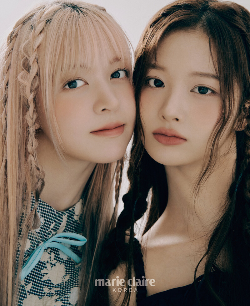 NMIXX Lily & Sullyoon for Marie Claire Korea May 2023 Issue documents 1