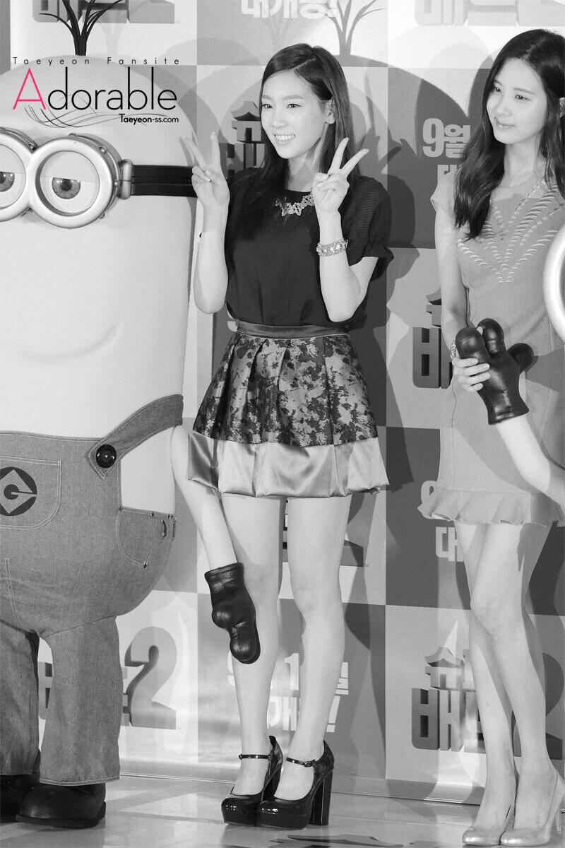 130904 Girls' Generation Taeyeon at 'Despicable Me 2' Premiere documents 11