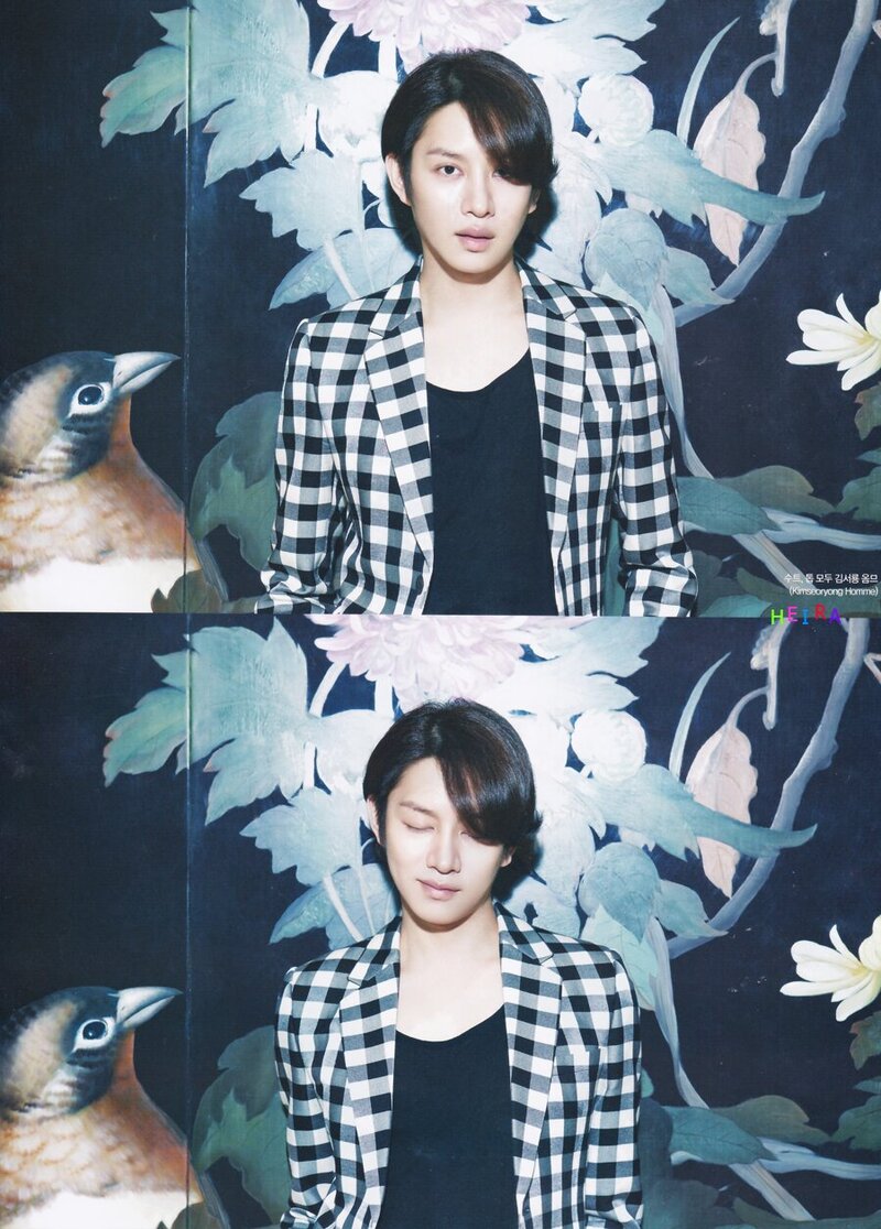 Kim Heechul for Ceci Magazine May 2014 Special Issue [SCANS] documents 1