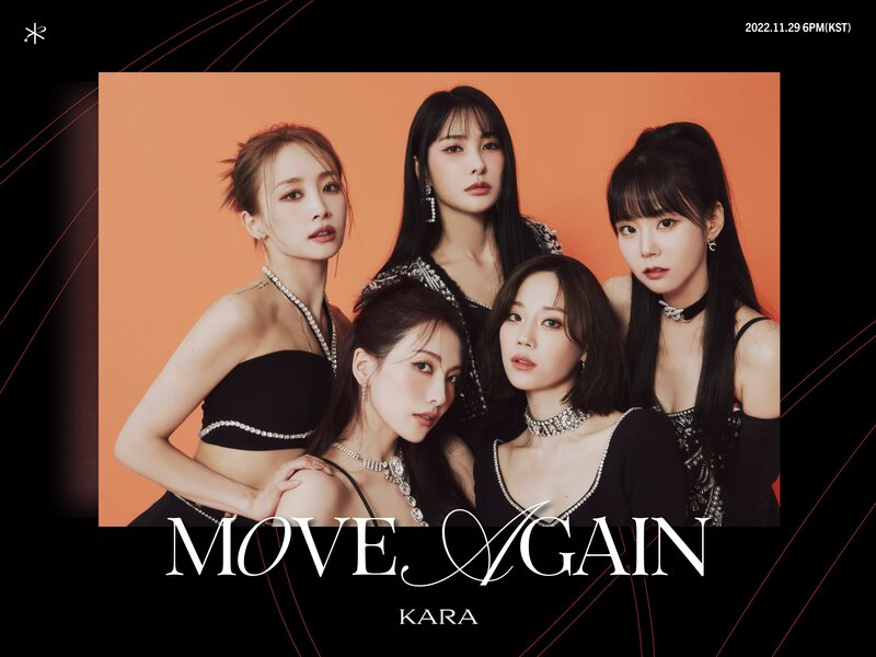 KARA 15th Anniversary Special Album 'MOVE AGAIN' concept photos documents 1