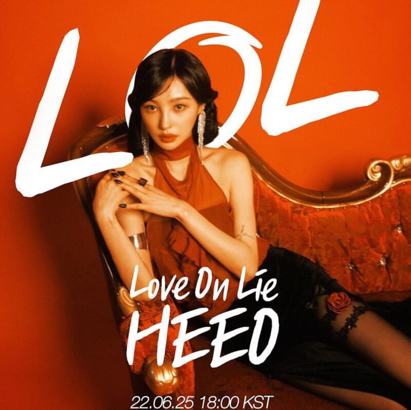 HeeO - LOL (Love On Lie) 2nd Digital Single teasers documents 1