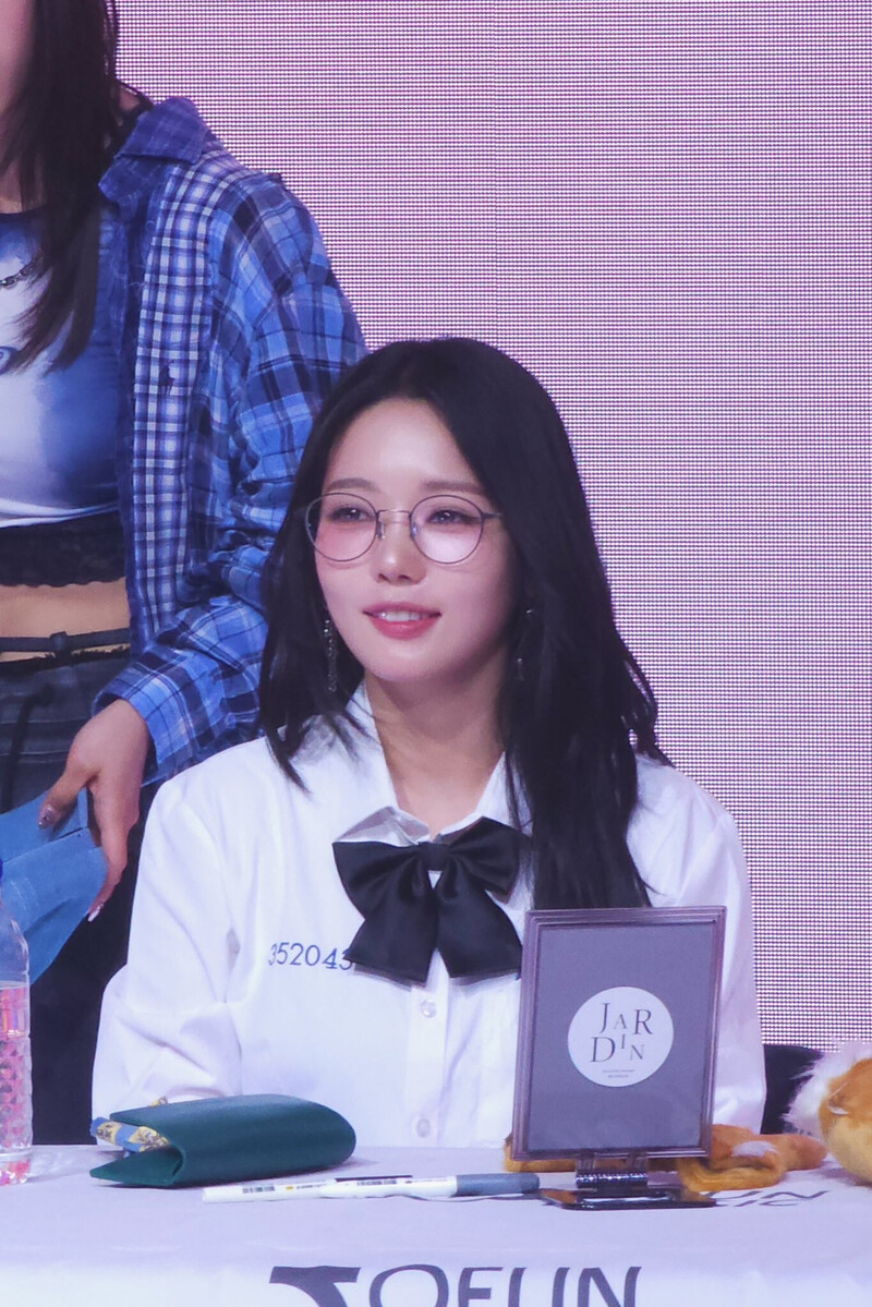 240822 fromis_9 Jisun - JO EUN Fansign Event documents 3