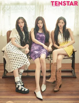 Lovelyz Mijoo, Yein & Jisoo for TENSTAR Magazine July 2020 Issue