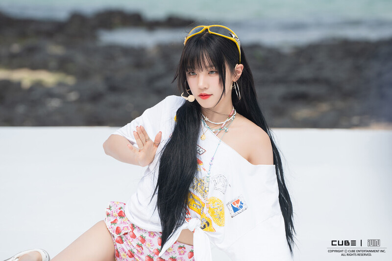 240921 - (G)I-DLE 'Klaxon' Special Performance Video in Jeju Island - Behind Photos documents 4