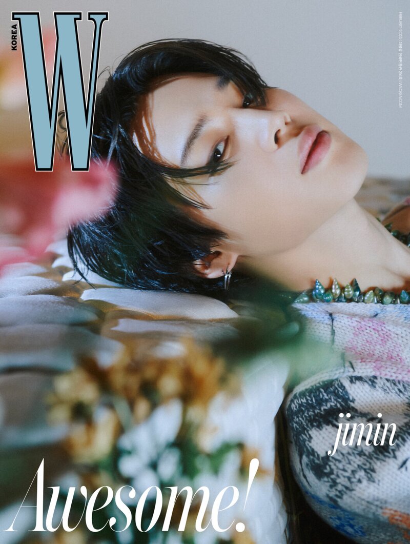 BTS JIMIN for W Korea x DIOR Vol.02 Issue 2023 documents 2