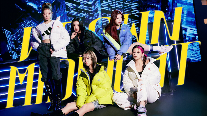 ITZY x Adidas 2021 'WE OWN MIDNIGHT' Collection documents 2