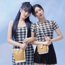 (G)I-DLE MIYEON x MINNIE for J.ESTINA Bag Summer Collection
