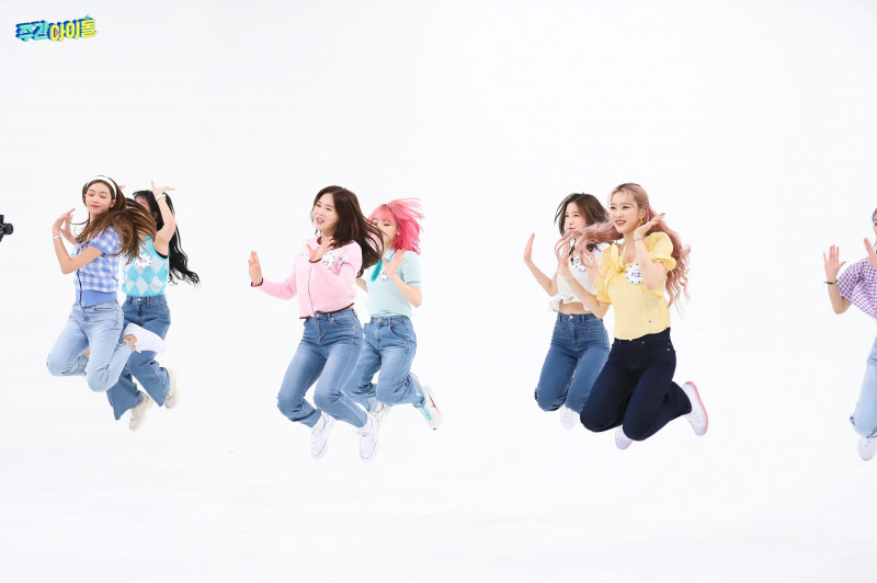 210519 MBC Naver Post - OH MY GIRL at Weekly Idol Ep 512 documents 14