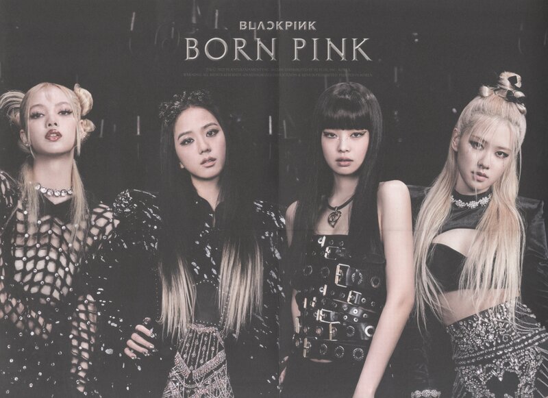 BLACKPINK 'Born Pink' Album Scans documents 1