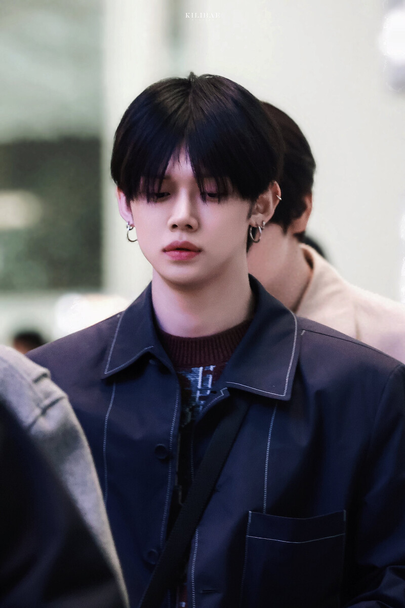 240117 TXT Yeonjun at Incheon International Airport | kpopping