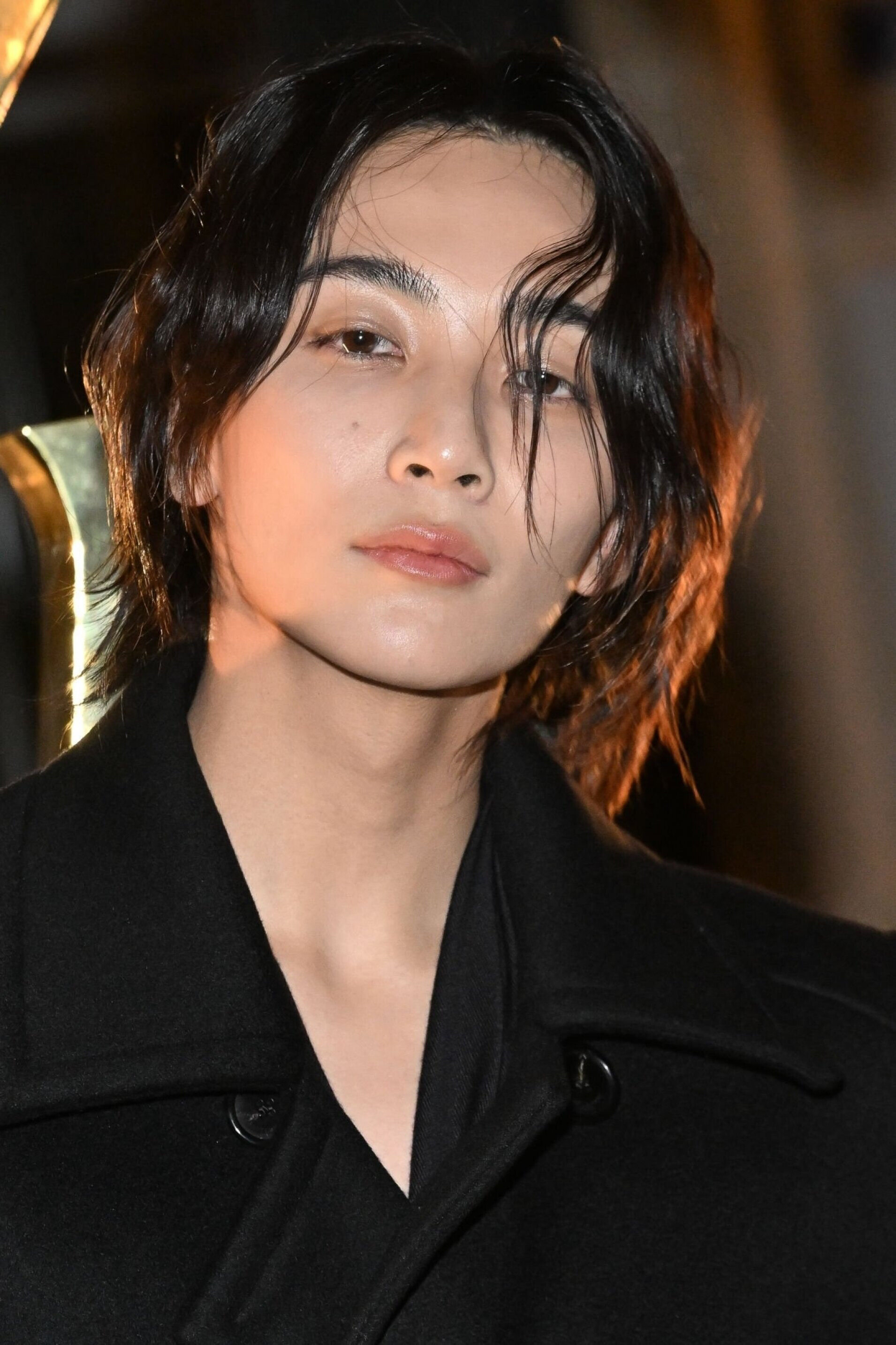 230117 JEONGHAN- YSL Mens's F/W 2023-'24 Fashion Show at Paris Fashion ...