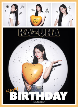 240809 - LE SSERAFIM Twitter Update with KAZUHA - Happy KAZUHA Day