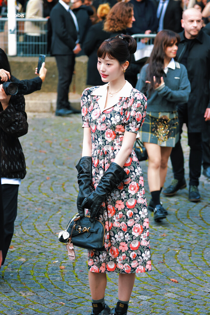 241001 IVE Wonyoung - Miu Miu SS25 Show at Paris Fashion Week documents 15