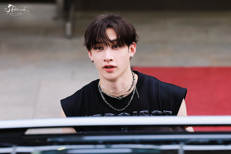 240726 StrayKids Bang Chan - Music Bank Commute documents 9