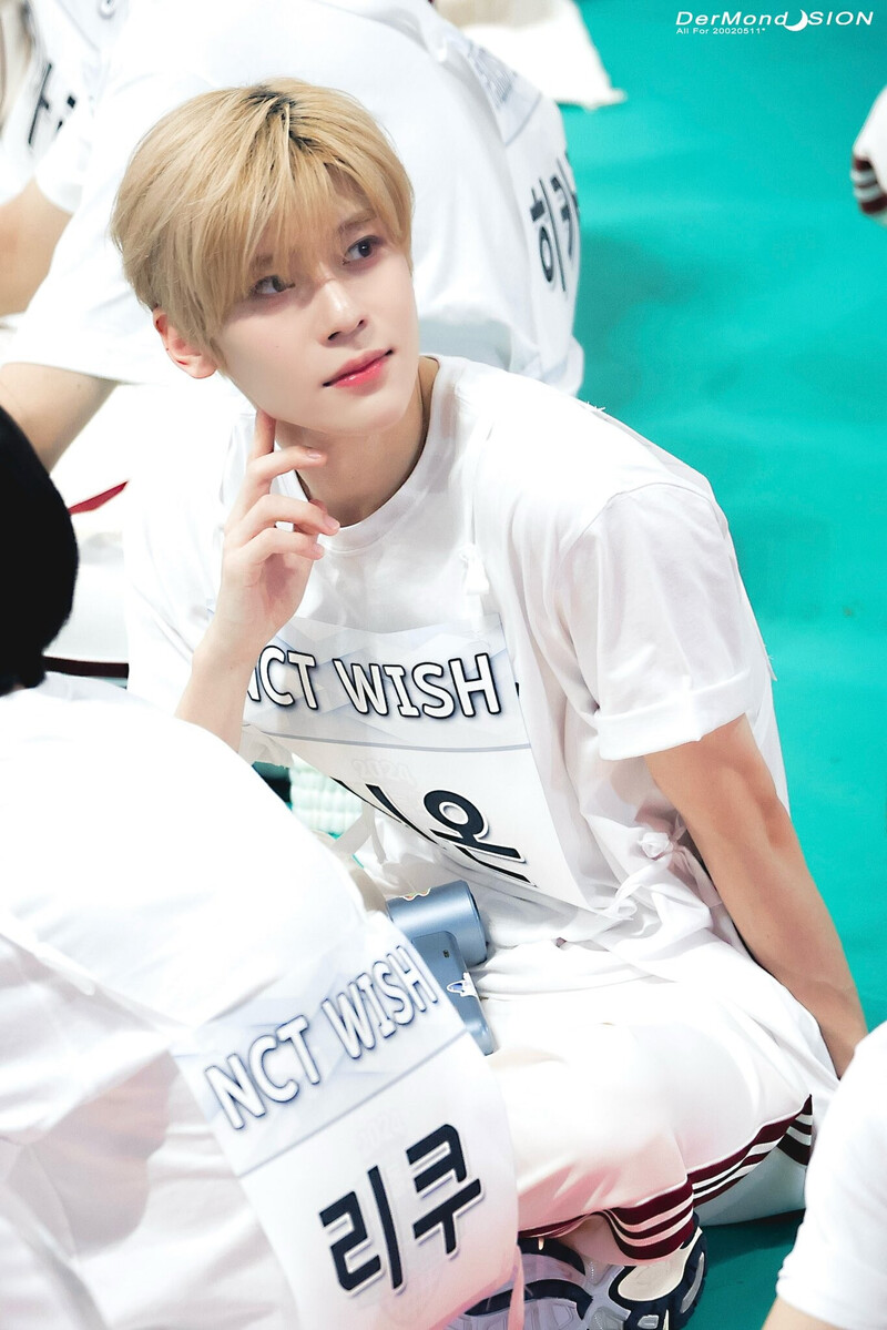 240805 NCT WISH's Sion at ISAC 2024 documents 3