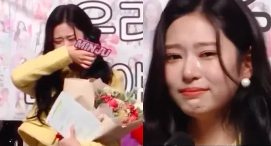 Kim Minju Tearfully Says Goodbye to the Viewers of ‘Show! Music Core'