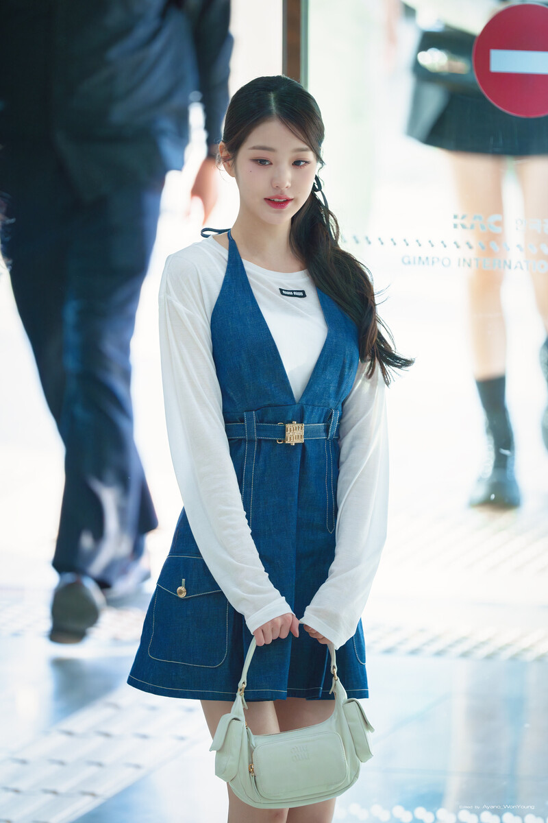 230526 IVE Wonyoung -  GMP Airport documents 7